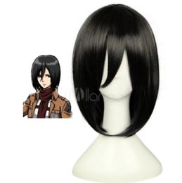 Fashion Black Capless Fluffy Straight Medium Capless Wig Hair For Women