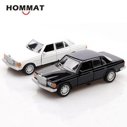 HOMMAT Simulation 1:36 Classic W123 Mercedes Model Car Vehicle Alloy Diecast Toy Car Model Collection Cars Toys For Children LJ200930
