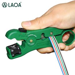 LAOA Multifunction Wire Stripper Coaxial RG59,6,7,11 Blade replaceable Wire Cutter Made in Taiwan Mini Hand Tools Y200321