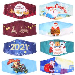 The latest Christmas party style masks, cartoon Halloween 20 styles to choose from children's adult dustproof cotton mask