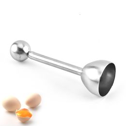 Stainless Steel Egg Topper Cutter Shell Remover Poached Shelling Separator Eggs Opener Cracker Tool for Soft & Hard