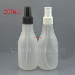 200ml frosted natural with Aluminum Cap,Cosmetic Container,Used For Essential Oils,Travel Shampoo, Plastic Bottle,Shower Gelgood package