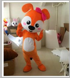 2018 High quality hot Dog Mascot Character Costume Adult Size Fancy Dress Suit Cartoon Mascot