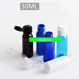 1000x Hydrating Container Flip Cap Perfume Portable Travel Make Up 30ml Fragrance Diffuser Empty PET Liquid Shampoo Bottles