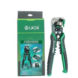 LAOA LA815238 Multifunctional Automatic Cable Wire Stripper Crimper Crimping Cutting Plier Stripping Terminal Hand Tool Y200321