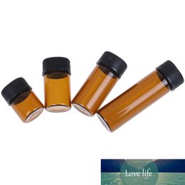 Sample Brown Vials With Cap 1/2/3/5ml Amber Glass Essential Oil
