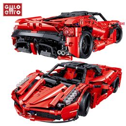 1580pcs City Speed Racer Super Racing Sports Vehicle Building Blocks Technic Car Bricks Children DIY Toys Kids Birthday Gifts LJ200928