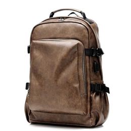 business backpack trend bag travel computer bags sales men's retro fashion multi-function large capacity 202211