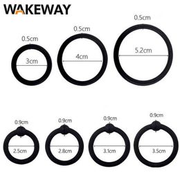 NXY Cockrings Wakeway 3 4pcs Penis Ring Condom Trainer Delayed Ejaculation High Elasticity Durable Toy for Men 1214