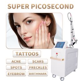 Salon use 2022 Picosecond laser tattoo removal machine 532nm 1064nm 755nm wavalengths good quality