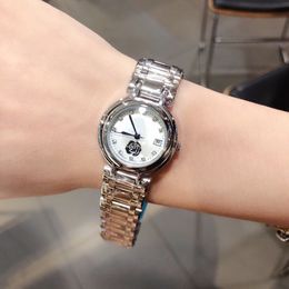 New Fashion Stainless steel geometric flower watches Female Rhinestone quartz wrist watch Women Mother of pearl shell bracelet clock