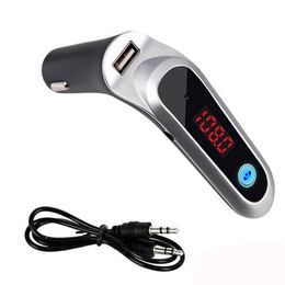 wireless bluetooth transmitters car kit lcd handsfree fm transmitter mp3 music player for mobile phones tablets dsp support usb charger tf card