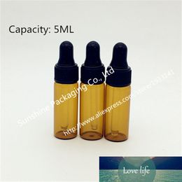 Hot sale 5ml Amber Glass Dropper Bottle,5cc