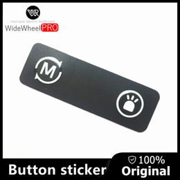 Original Electric Scooter Button sticker for WideWheel PRO Skateboard Replacement parts Accessories