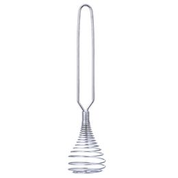 kitchen accessories Egg Beater Spring Coil Wire Whisk Hand Mixer Blender Stainless Steel Egg Tools Handle Stiring Kitchen