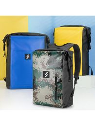 25L Large Capacity PVC Backpack Roll Top Waterproof Dry Bag Knapsack for c.cling 53CD Q0705