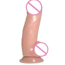 NXY Dildos Anal Toys 5cm Thick Large Simulated Penis False Female Adult Bisexual Products Posterior Plug 0225
