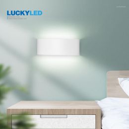 Wall Lamp LUCKYLED Nordic Led Light 5W 10W 14W 18W AC 85-265V Modern Bathroom Bedroom Bedside Sconce Stairs Lighting1