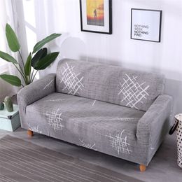 Universal 1/2/3/4 seater Sofa cover Big Elasticity Couch covers love-seat stretch Furniture Flexible slipcovers home printing LJ201216