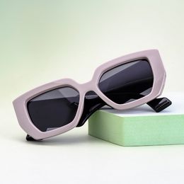 2021 Thick Sunglasses Fashion Plastic Square Sun Glasses Luxury Designer Same Style Shield Big Frame Wholesale