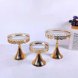 Other Bakeware 3pcs/lot Cupcake Dish Party Filming Props Dessert Wedding Tray Decoration Display