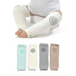 Baby Knee Pads Anti Slip Cotton Newborn Leg Warmer Safety Crawling Elbow Cushion Kneecap Support Protector Baby Socks 5 Colours DW6211