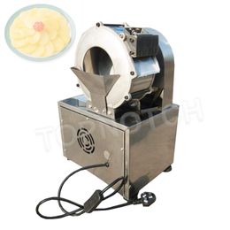 220V Commercial Kitchen Electric Vegetable Slicing Machine Potato Radish Sweet Potato Cucumber Shredder Cutter