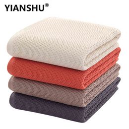2/4 PCS 100% Cotton Bath Towel for Adults Children High Quality Waffle Absorbent Quick Dry Soft Home Bathroom Washcloth 211221