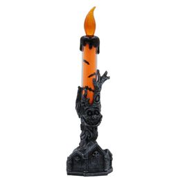 LED Electronic Candle Light Warm White Battery Powered Operated for Festival Halloween Theme Party Restaurant Decoration