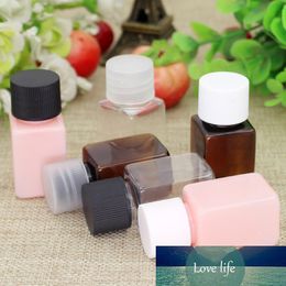 100pcs 10ml PET Bottles Square Plastic Shampoo Bottle Pet Plastic Bottle For Shampoo, Travel Size