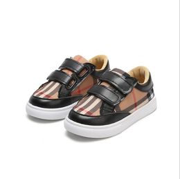 Autumn Medium and Large Children Canvas Shoes Boys Little White Shoes Girls Little Bees Leisure Boards 21-30cm