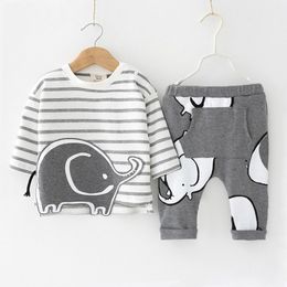 LZH Neugeborenen Baby Jungen Kleidung Sets 2020 Herbst Winter Baby Mädchen Kleidung Outfit Kinder Säuglings Kleidung Für Baby Overalls 0-2 jahr LJ201223