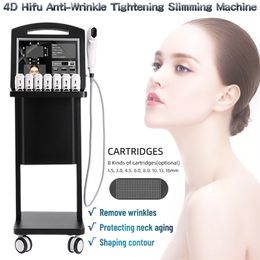 New arrival skin tightening machine ultrasound machine hifu face lifting wrinkle removal 4D HIFU beauty salon equipment