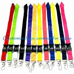 Customize Lanyard Cell Phone Detachable Strap Necklace Chain String For E-Cigarette ID card holder For Camera Mobile phones