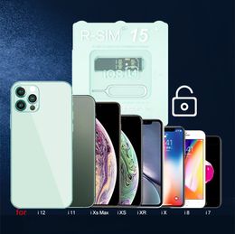 2019 unlock iphone 6 Newest RSIM15 PLUS для iOS 14 Unlock Card r SIM 15 RSIM R-SIM15 разблокирован карта iOS7 13 Dual CPU Обновлена ​​автоматическая разблокировка для iPhone Universal