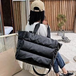 Yoga Mat Bag for Women Fitness Handbag Black Waterproof Swimming Sports Bag Waterproof Wet and Dry Combo Travel Luggage Blosa Q0705