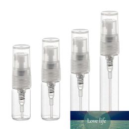 5pcs/lot 2ML 3ML 5ML Clear Glass Spray Bottle Portable Perfume Bottles Atomizer Mini Sample Test Tube Bottle Thin Glass Vials