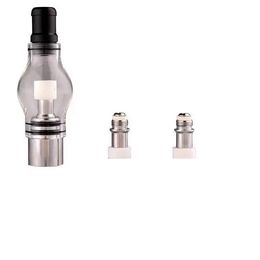 2022 Tank Wax Glasss Bulb Atomizer Glass Globe Atomizer Huge Vapor Replacement Ceramic Heating Coil Herbal Wax Vaporizer Pyrex