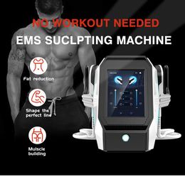 2 Handles electromagnetic Ems stimulator muscle stimulation Emslim machine