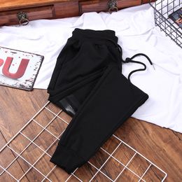 DONAMOL Plus size womenSweat pants New loose 220g Wearable black Casual Trouser Autumn outdoors Hip-Pop Harem Pants female 201113