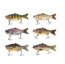 Fishing Lure Sinking Wobblers Crankbaits Hard Lure Pike Multi Jointed Swimbait Artificial Bait Fishing Tackle Bass Trout Fishing