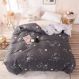 Product 100%Cotton Pastoral Style Flowers Colourful Printed Duvet Cover LJ201015