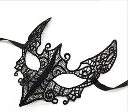 Halloween Black Cat styling lace Party Masks laces mask masquerade dance and Christmas. Available for Easter