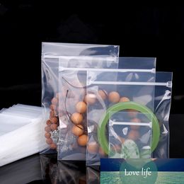 40Pcs PPE Clear Anti-oxidation Jewellery Storage Bags Plastic Bag Zip Lock Resealable Bracelet Necklace Rings Jade Packing Bags