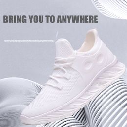 Fashion Men Shoes Mesh Breathable Sneakers Walking Male Footwear New Comfortable Lightweight Running Shoes C-200301059