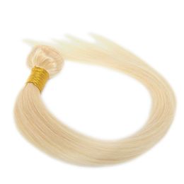 Blonde Pure 613 Human Hair Wefts Straight Bundles With VirginHair 3 Weaving Extension