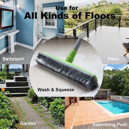 Floor Hair broom Dust Scraper & Pet rubber Brush Carpet carpet cleaner Sweeper No Hand Wash Mop Clean Wipe Window tool T200628224o