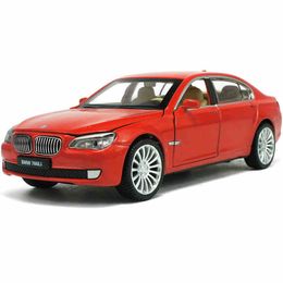 1:32 760Li Coupe Toy Vehicles Model Alloy Pull Back Children Toys Genuine License Collection Simulation Gift Off-Road Car Boy LJ200930