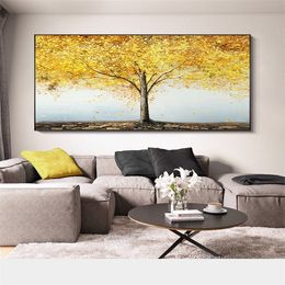 Wall Art landscape Paintings Hand painted Modern Oil Painting On Canvas Home Decoration for Living Room Pictures oil paintings LJ201128