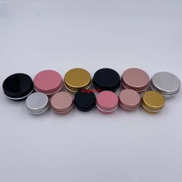 5g 10g Empty Mini Small Sample Aluminum Jars Eye Cream Lip Gloss Batom Mask Packaging Pots Makeup Accessories Tool 50pcs/lotshipping